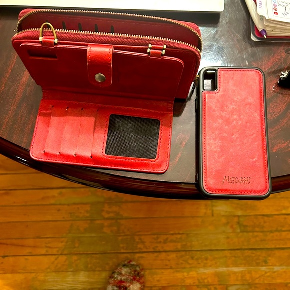 Accessories - Megshi phone wallet and case for IPhone XR or same size as IPhone XR.